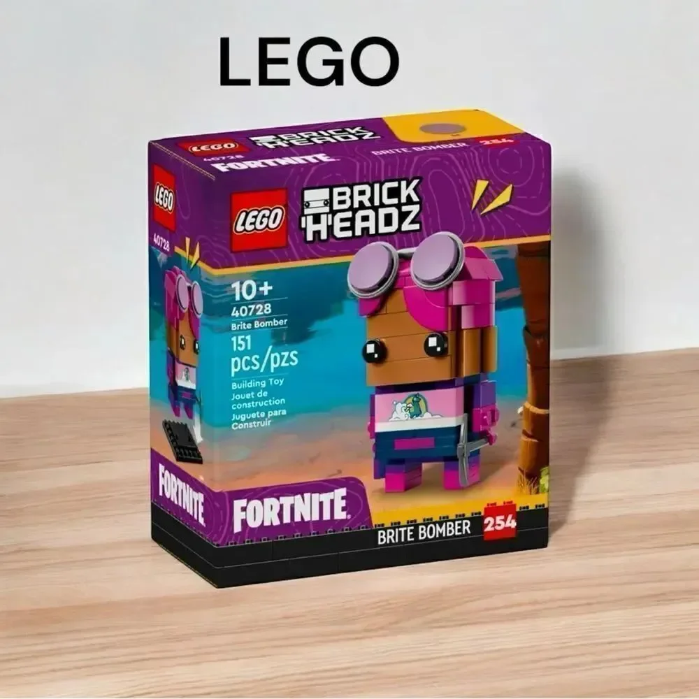 LEGO 40728 Brickheads Fortnite Brite Bomber Set New Sealed